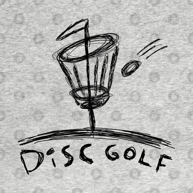 Disc Golf Scribble by DiscGolfThings